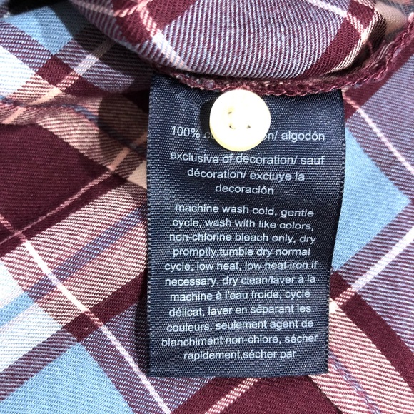 Tommy Hilfiger Plaid Flannel Shirt - Picture 12 of 13